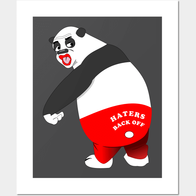 Back Off Panda Wall Art by JosepiC